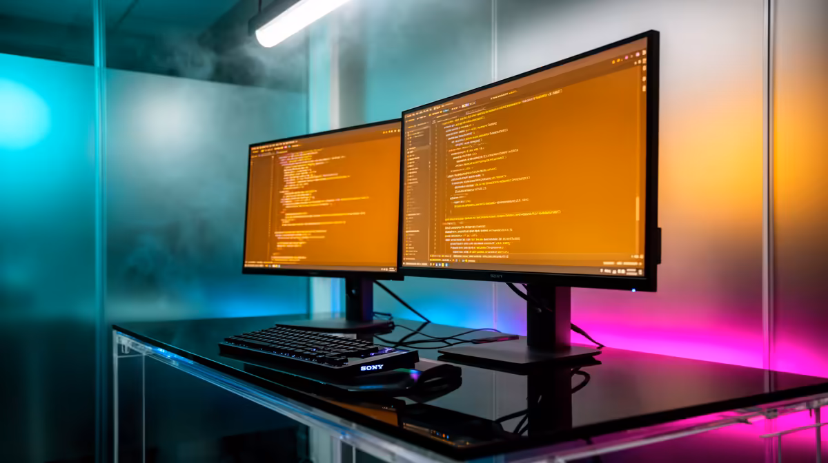 Dual-monitor Setup Handle Learning to Code in SA