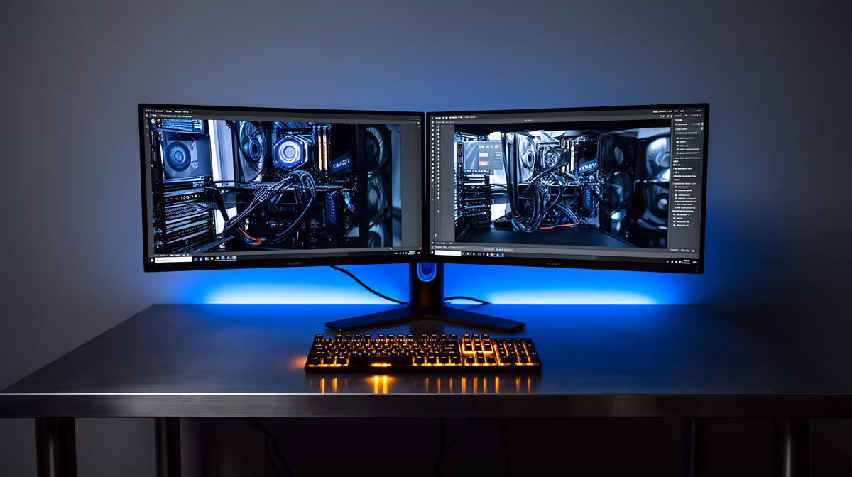 Dual-monitor Setup Handle Running Unreal Engine in SA