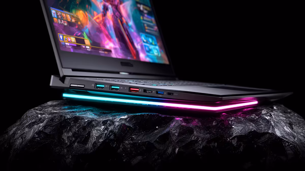 Durable Laptop Handle Playing EA FC in SA