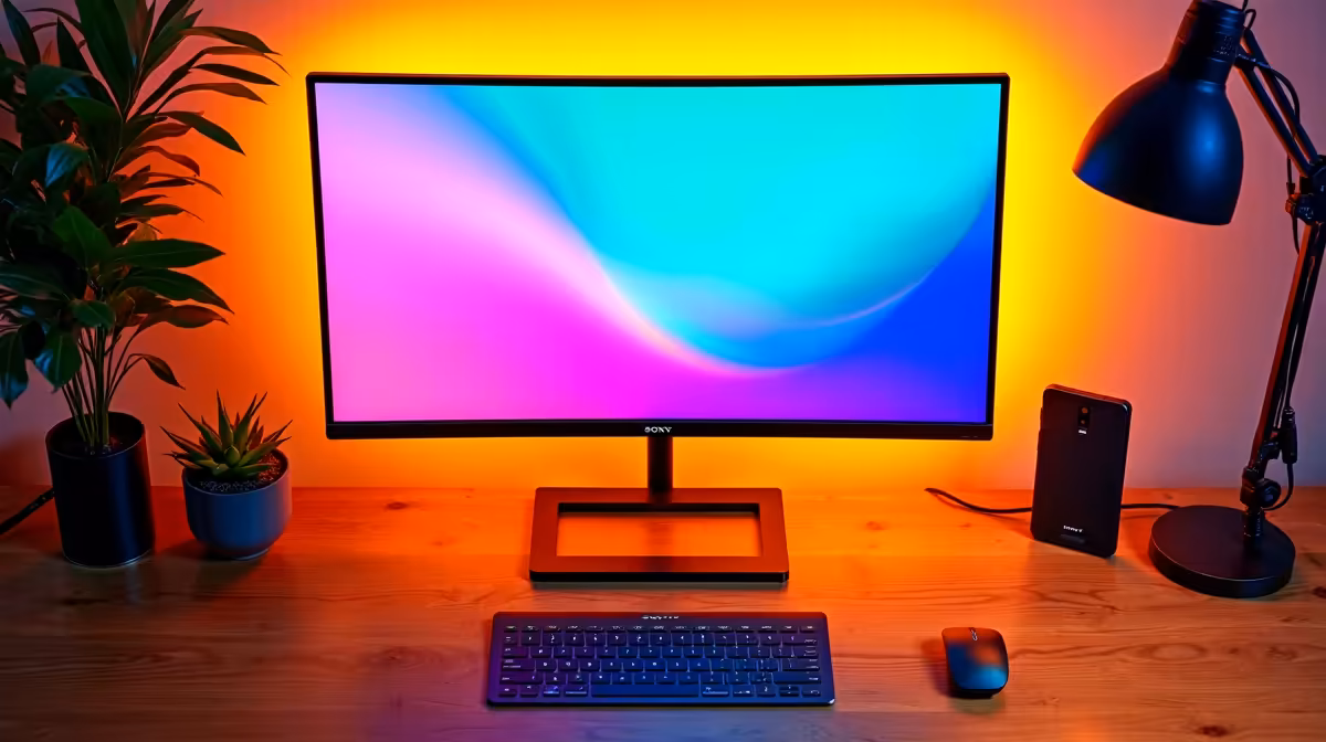 Mini-LED Monitor Handle Design in Canva in SA
