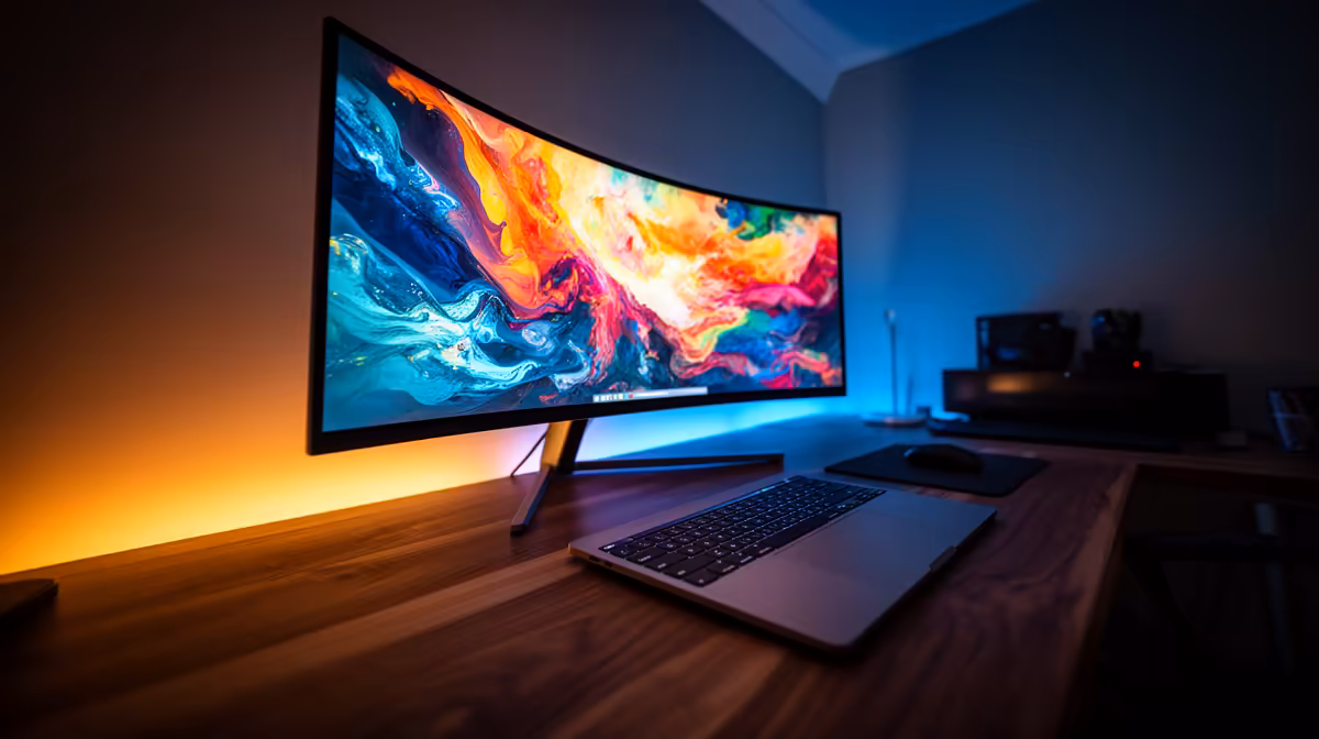 Mini-LED Monitor Handle Online Classes in SA