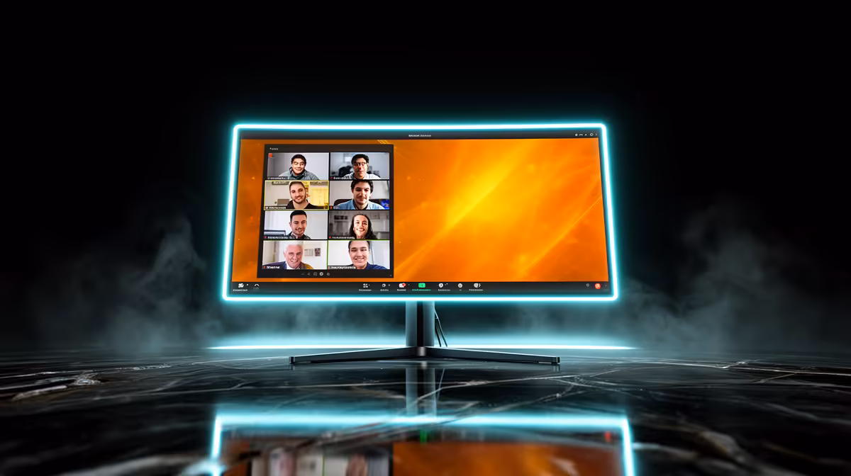Mini-LED Monitor Handle Video Calls and Teams in SA