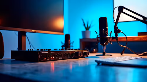 Will a podcast recording setup handle working through power dips in SA?
