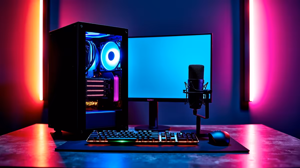 Streaming Setup Handle 1080p Gaming in SA