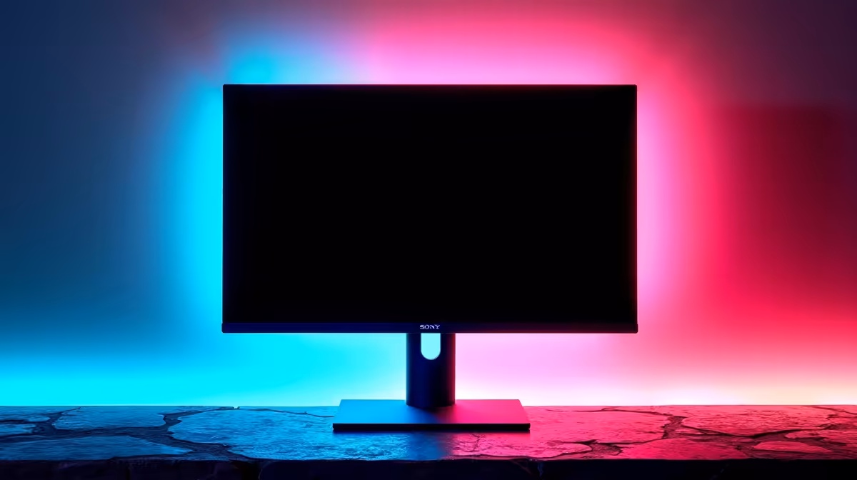 Vertical Monitor Handle Emulating Older Consoles in SA