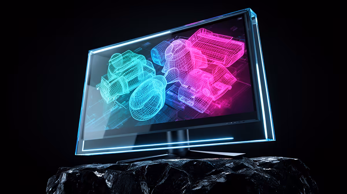 Vertical Monitor Handle Photogrammetry in SA