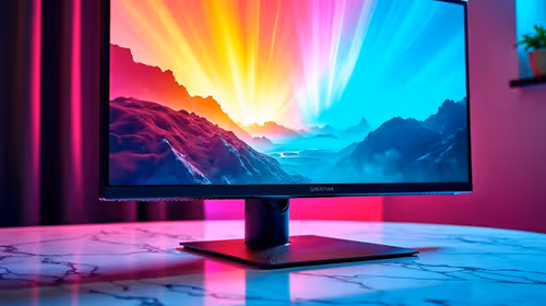 Will an OLED gaming monitor handle a tidy minimalist desk in SA?