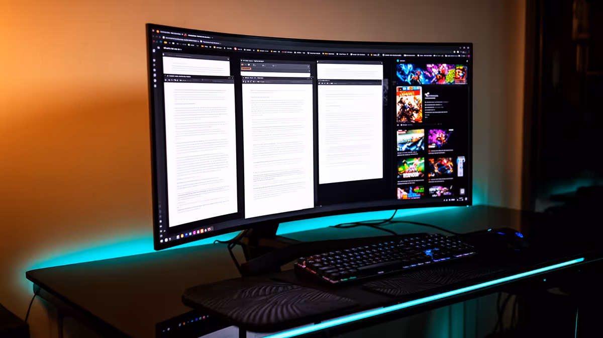 Will an OLED Gaming Monitor Handle Running Microsoft 365