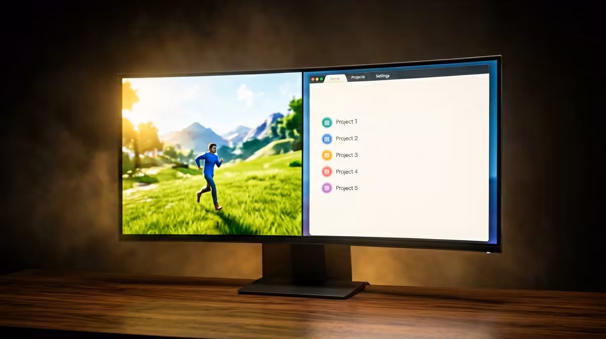 Will an Ultrawide Monitor Handle a Study-and-gaming Combo