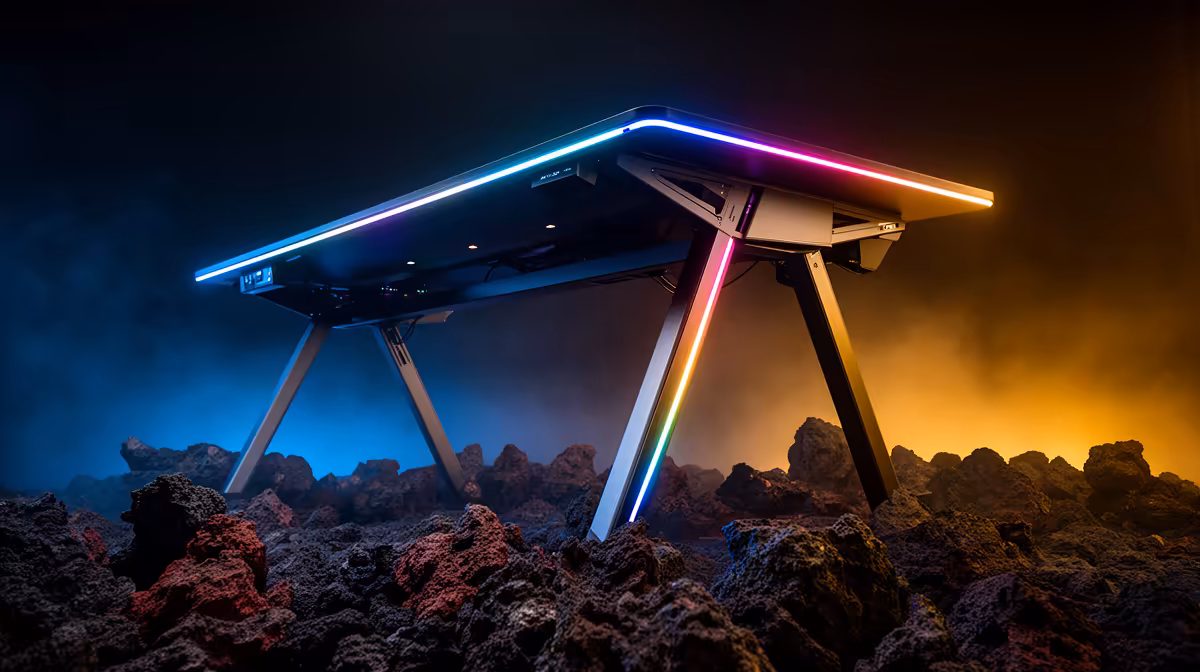 Will entry-level gaming desks be enough for RGB buying