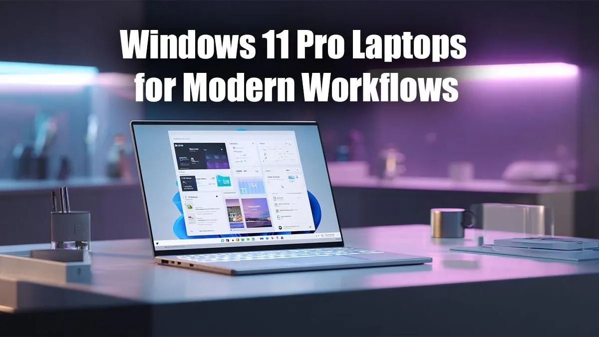 Boost Productivity with Windows 11 Pro Laptops