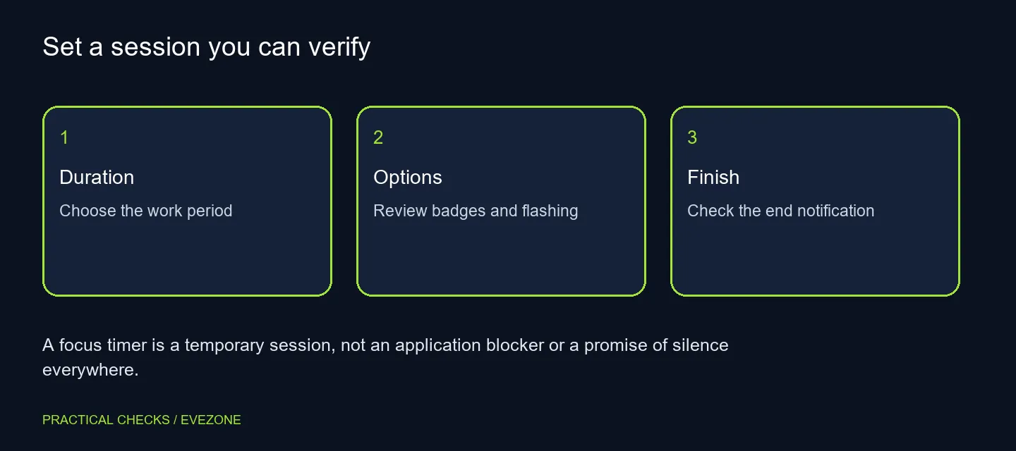 Set a session you can verify