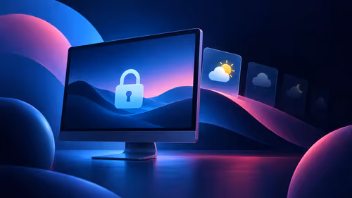 Windows lock screen weather: hide status cards without removing your sign-in