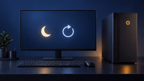 Power button action: choose what a short press does in Windows