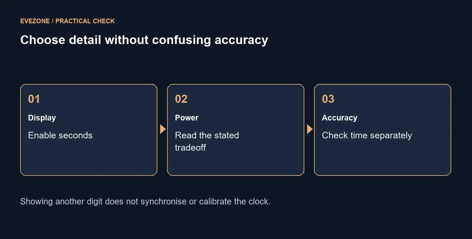 Choose detail without confusing accuracy