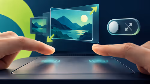 Windows touchpad pinch zoom: stop accidental page enlargement