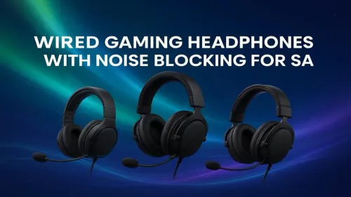 Noise Cancelling Gaming Headset South Africa: Top Wired Picks