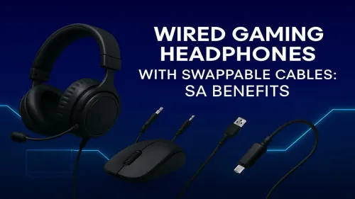Wired Gaming Headset with Detachable Cable: Top SA Benefits