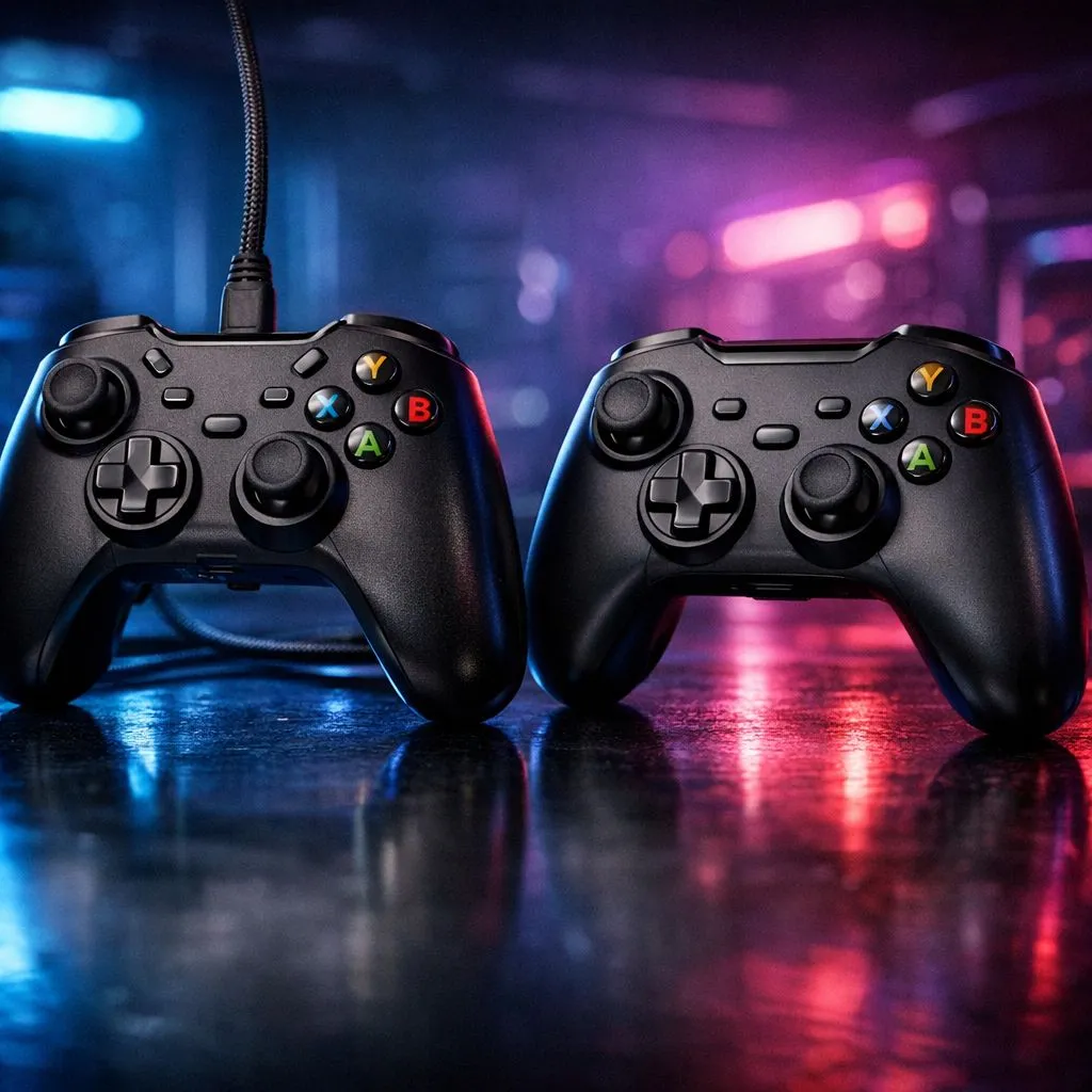 Low-latency input: wired or wireless?