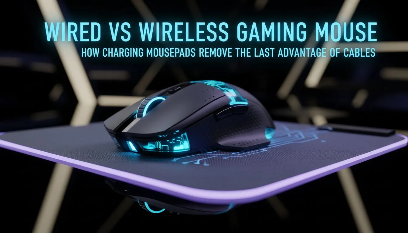 Charging Mousepads Eliminate Cable Edge