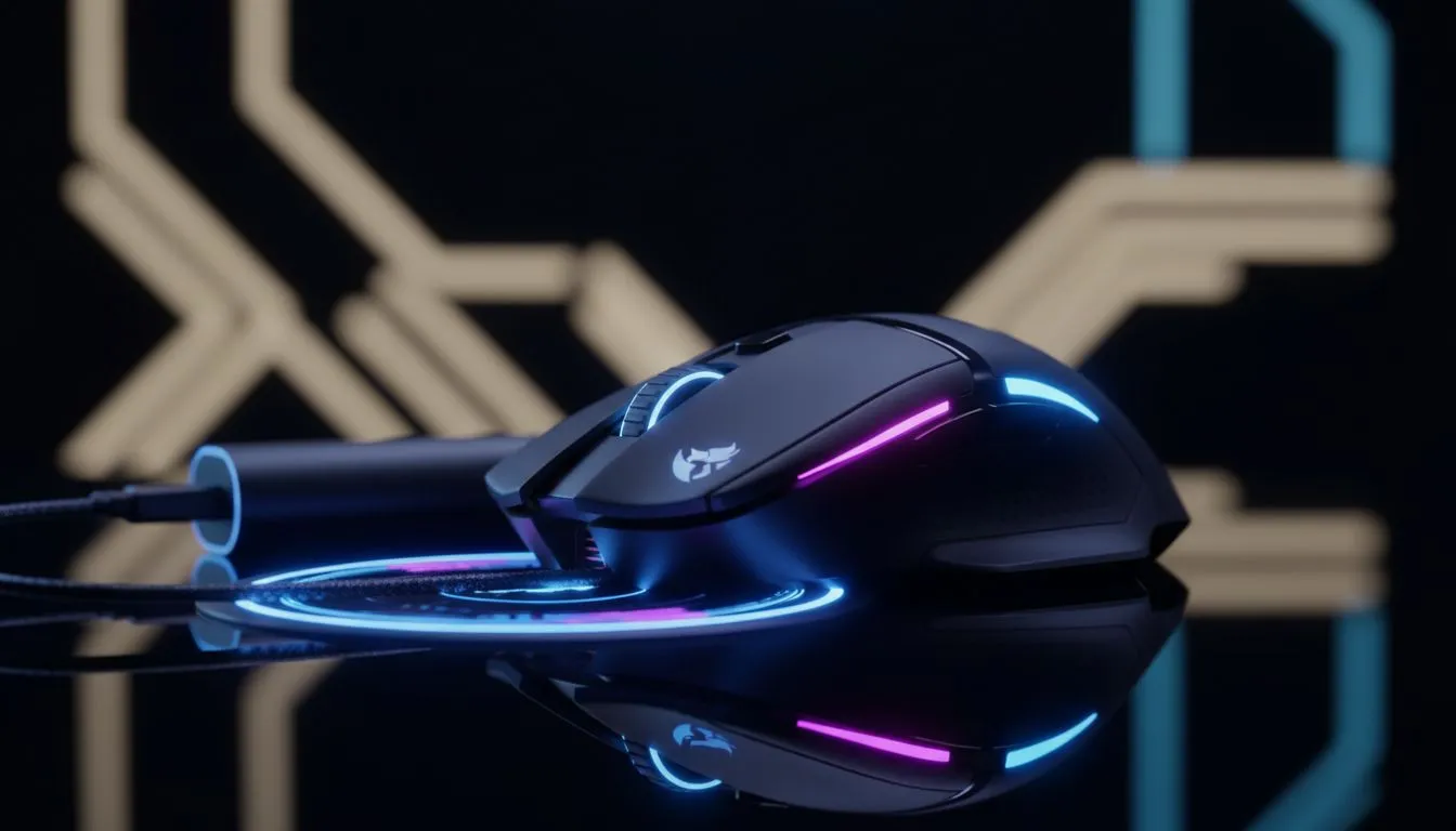 Wireless Gaming Mouse Charging