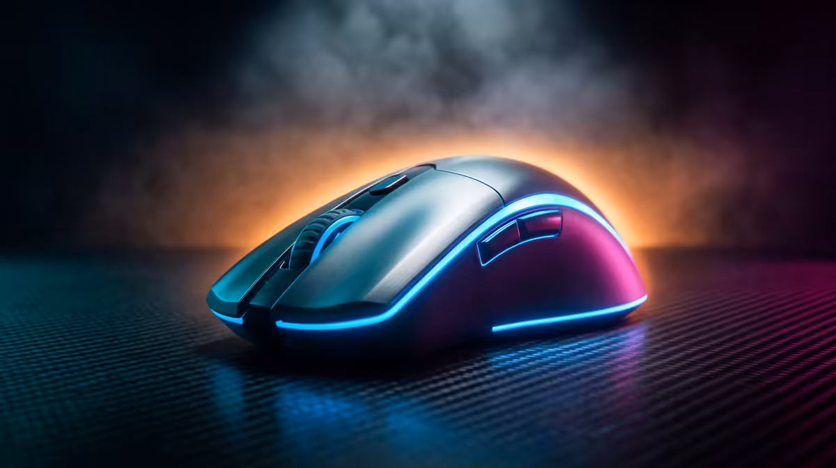 wireless gaming mouse delivery and pickup buying signals