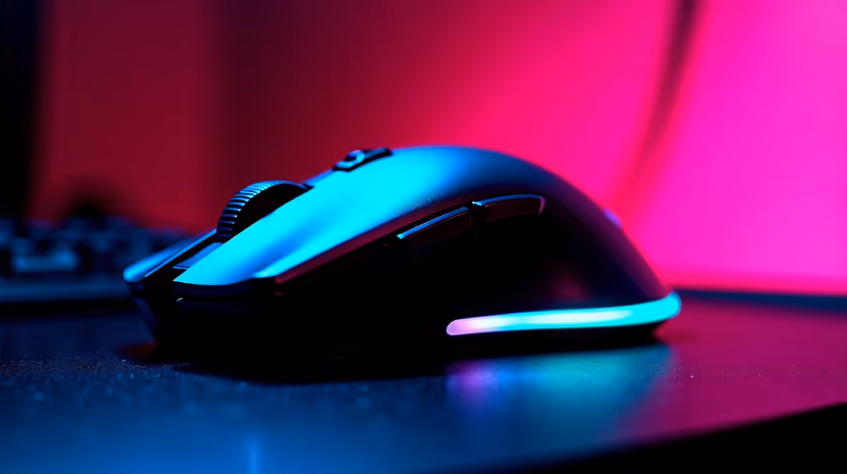 wireless gaming mouse delivery and pickup buying signals