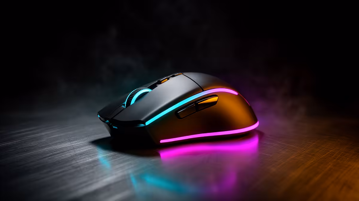 wireless gaming mouse delivery and pickup buying signals