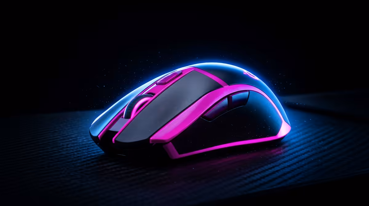 wireless gaming mouse delivery and pickup buying signals