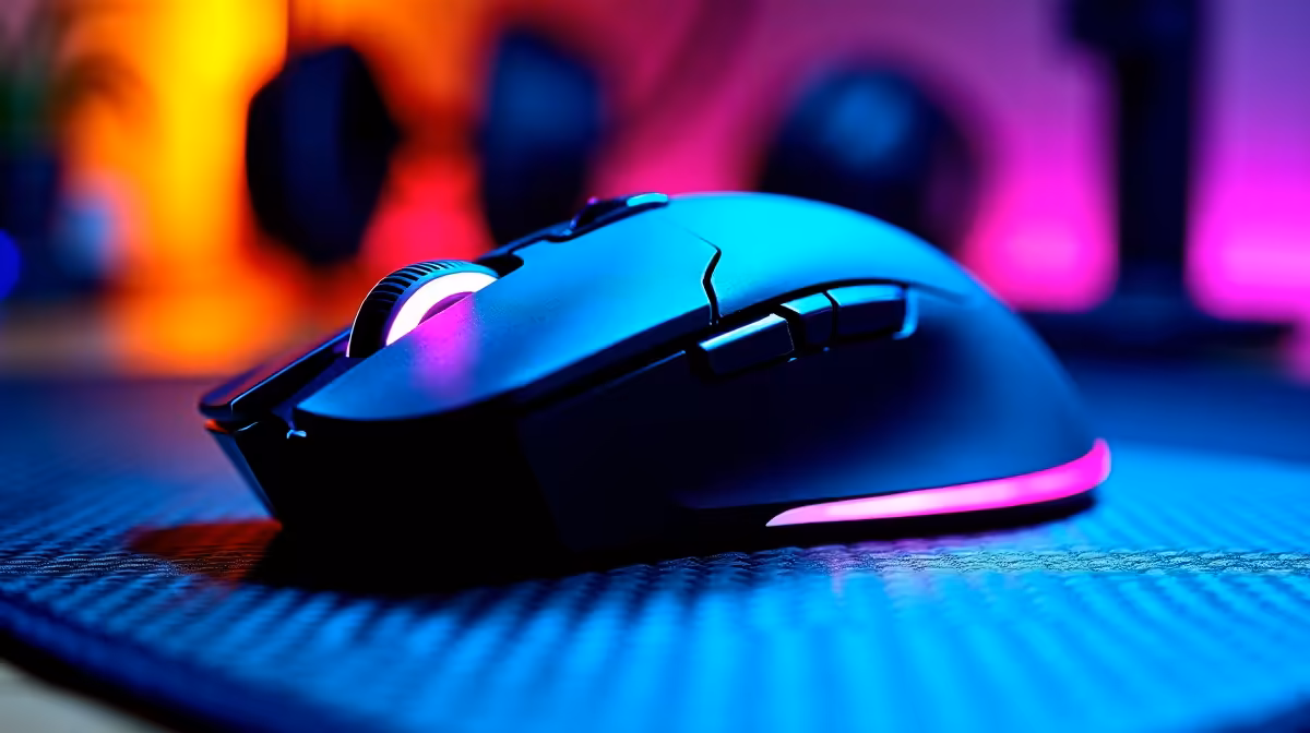 wireless gaming mouse delivery and pickup buying signals