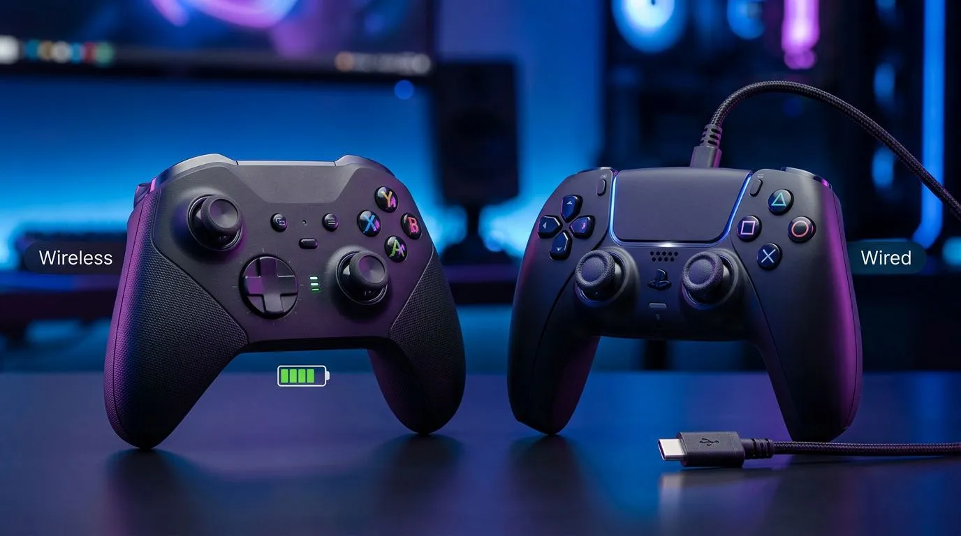 Wireless vs Wired Controller for PC