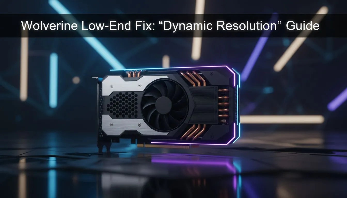 Wolverine Low-End Fix with Dynamic Resolution