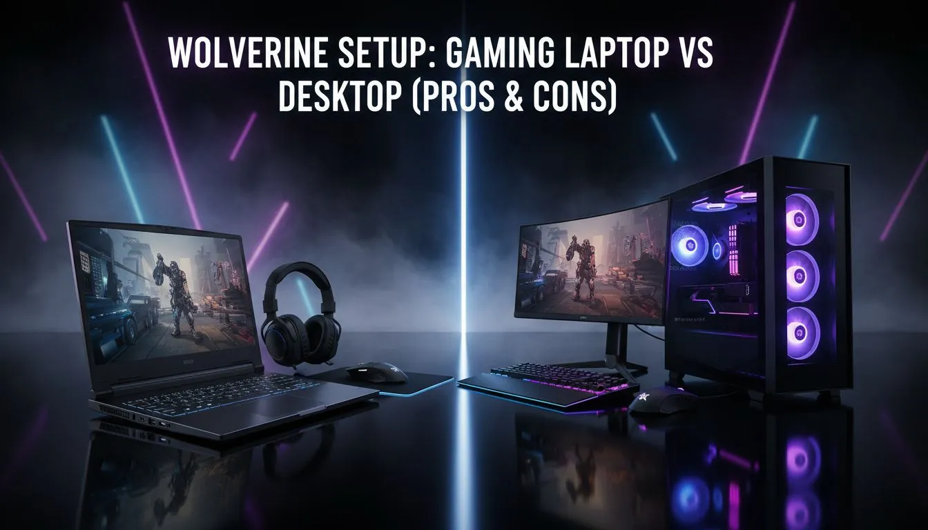 Gaming Laptop vs Desktop Overview