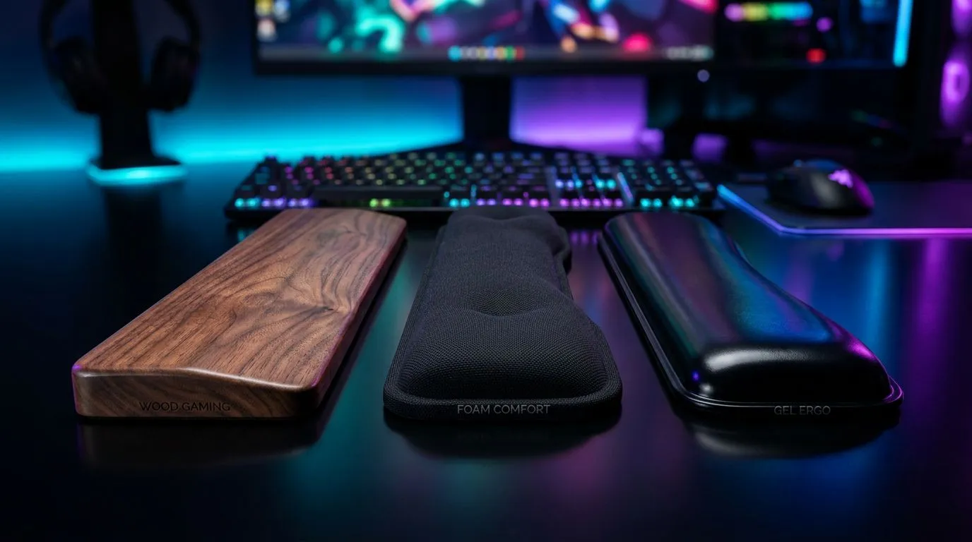 Wrist Rest Material Comparison