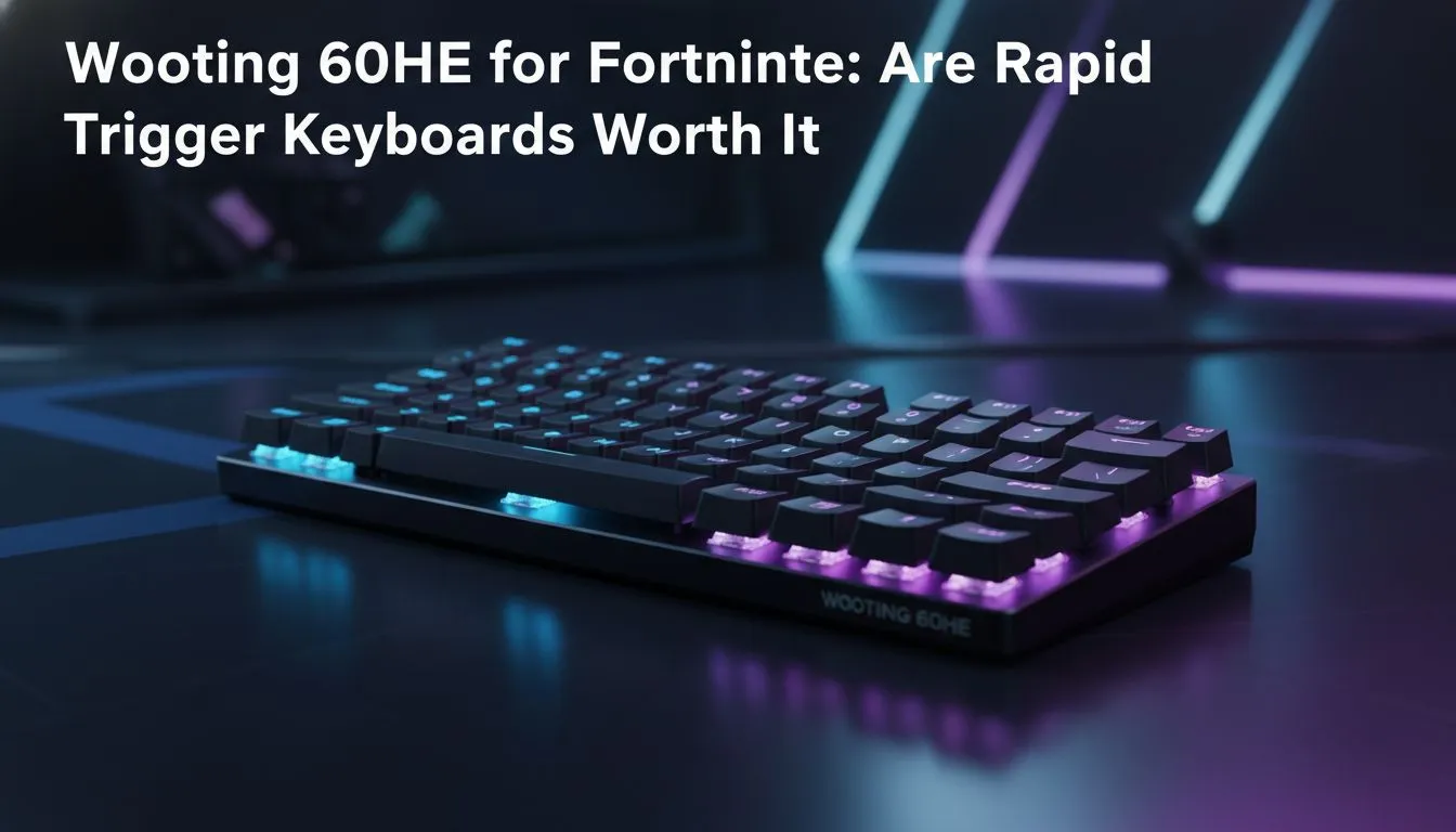 Rapid Trigger Keyboards for Fortnite