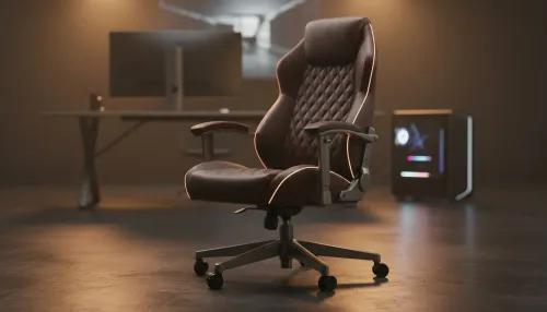 Executive Leather Gaming Chair: CEO Hybrid Comfort 2025
