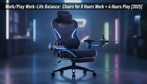 Best Chairs for 8 Hours Work + 4 Hours Play (2025)