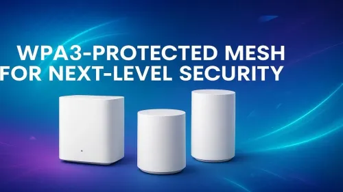 WPA3-Protected Mesh Networks for Enhanced Security