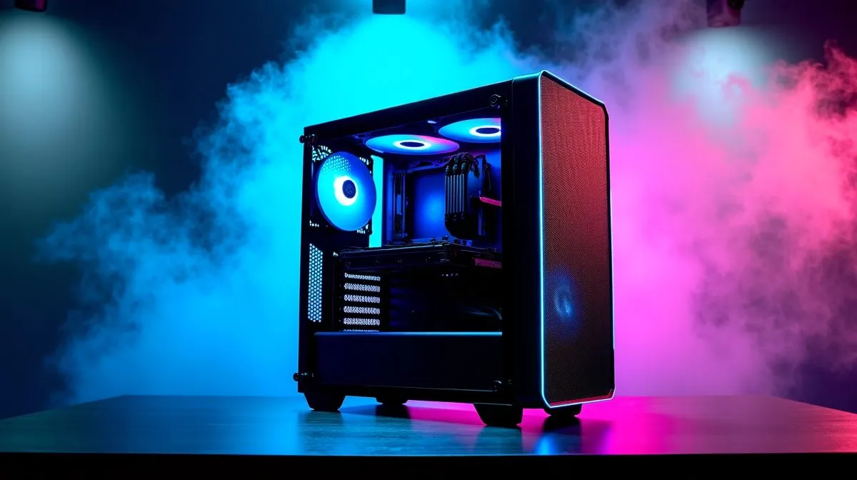 Dimensions, desk fit, and airflow impact