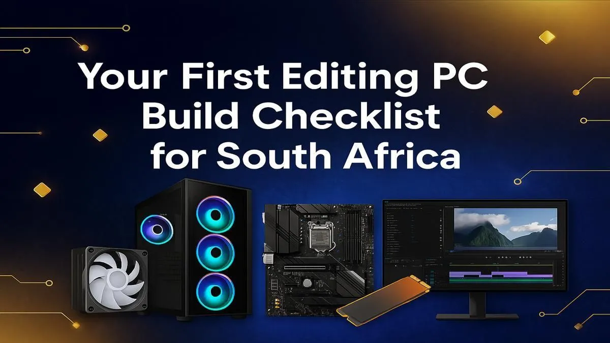 First Editing PC Build Checklist