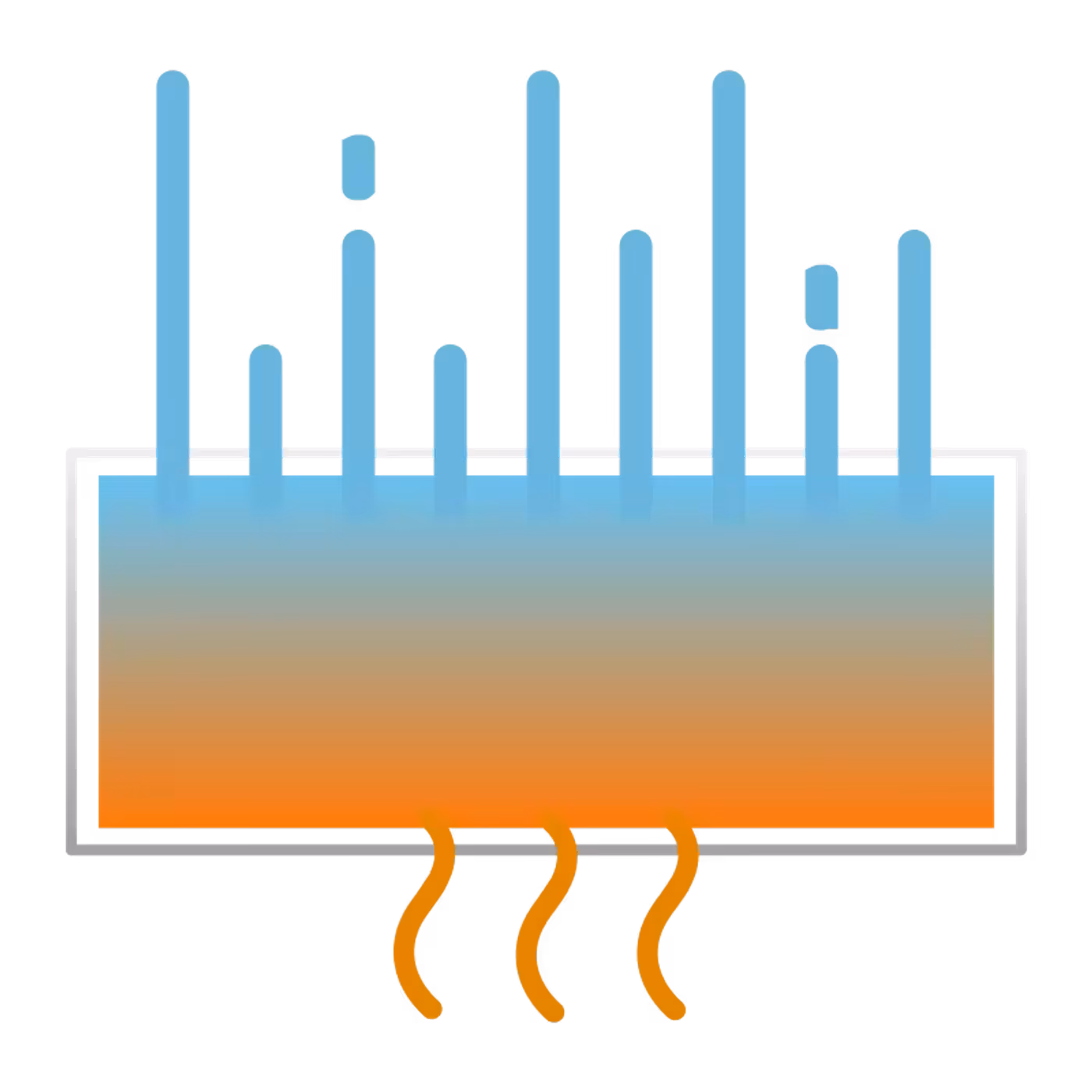 Large vapor chamber 3.6-slot design for improved heat transfer