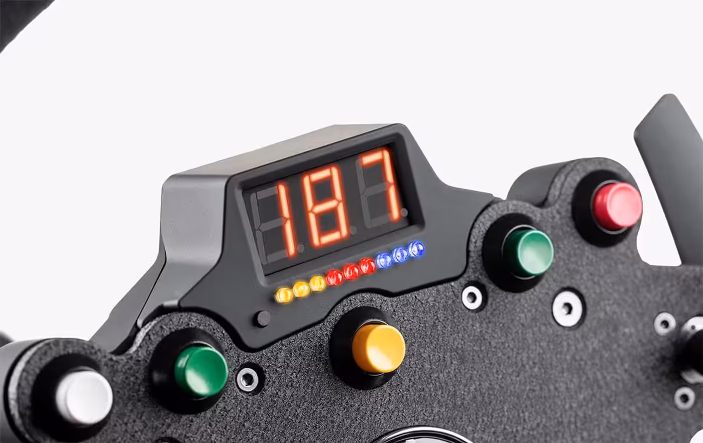 RevLEDs and three-digit display