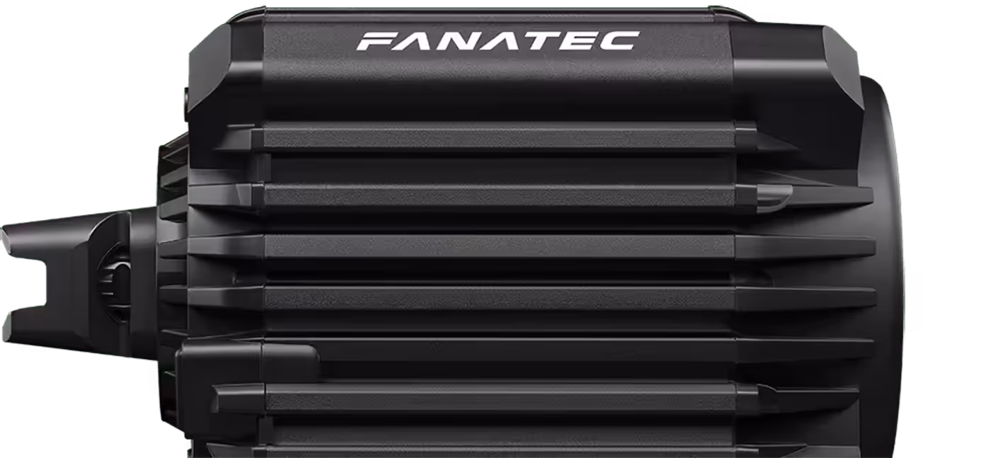 Fanatec ClubSport DD wheel base side view