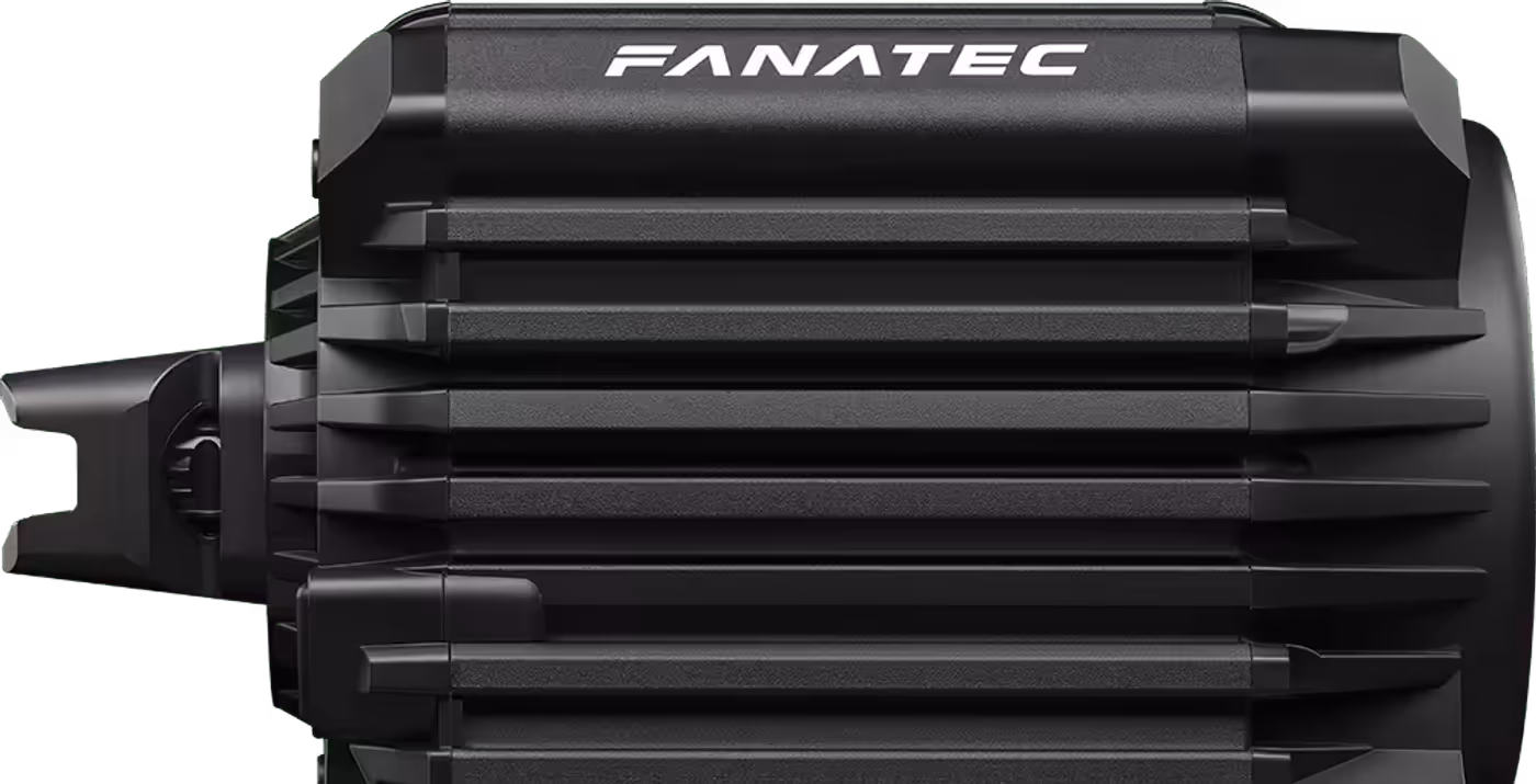 Fanatec ClubSport DD+ wheel base side view
