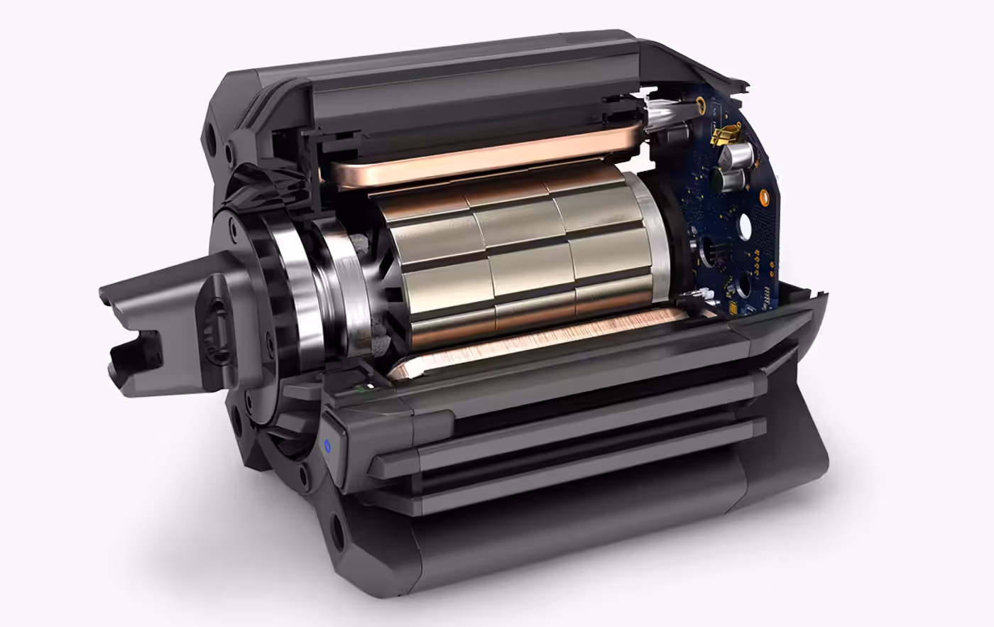 ClubSport DD+ motor cutaway render