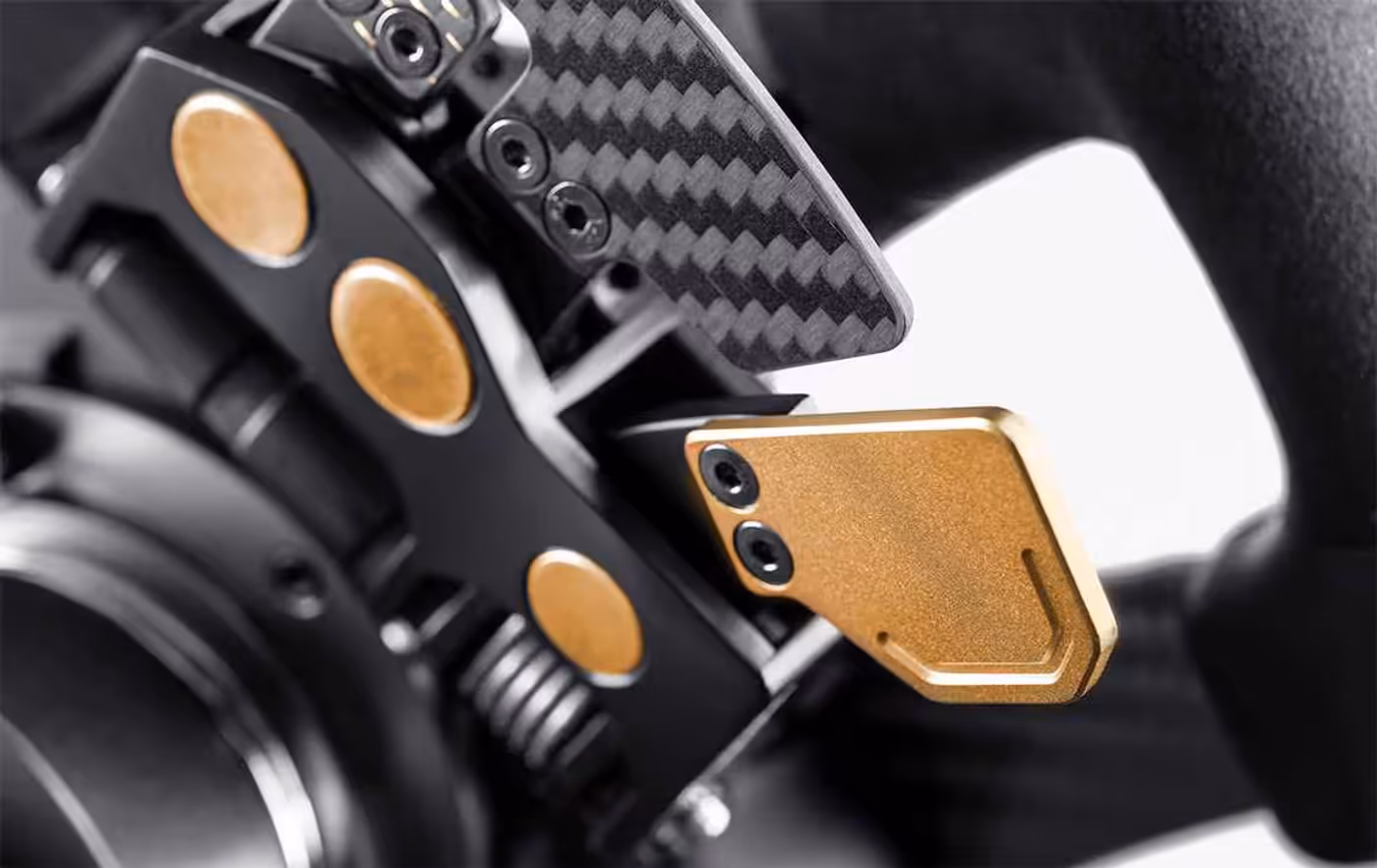Magnetic shifter paddle detail
