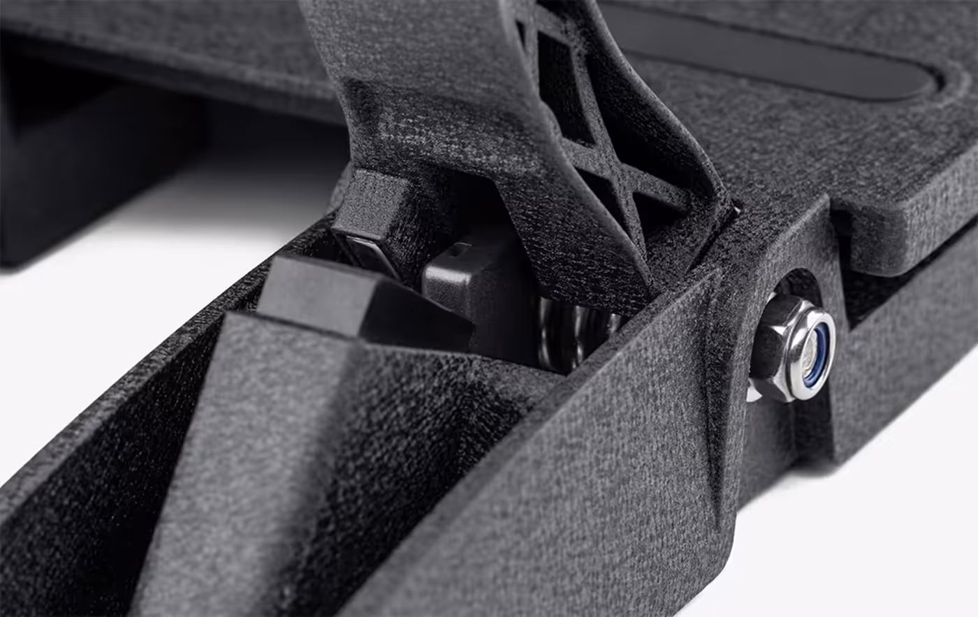 Load cell brake mechanism on the Fanatec CSL Elite Pedals V2