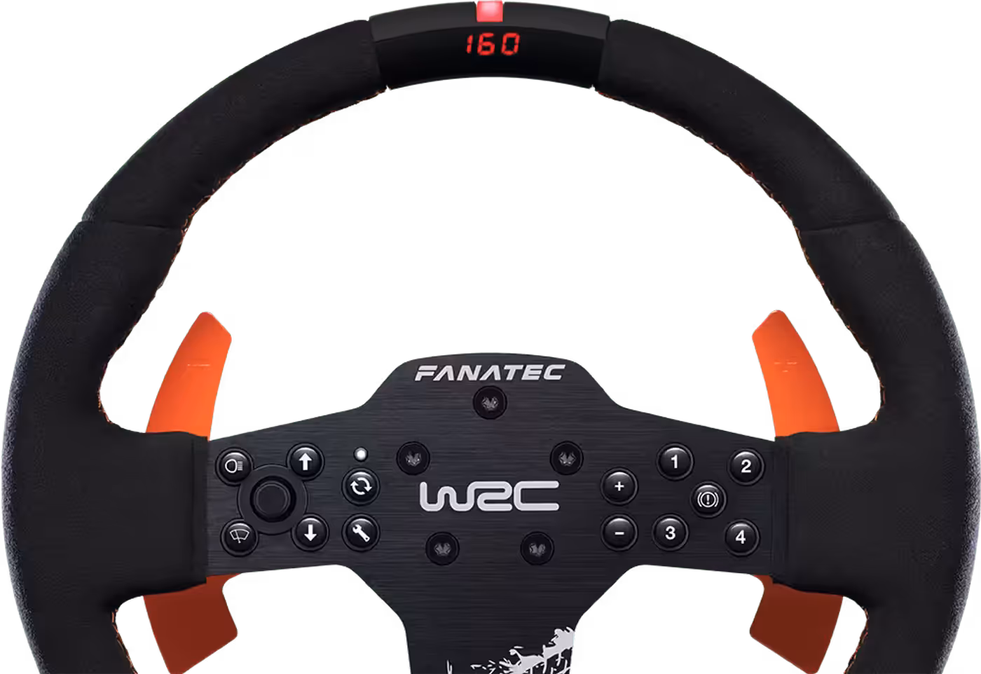 Fanatec CSL Elite Steering Wheel WRC front view