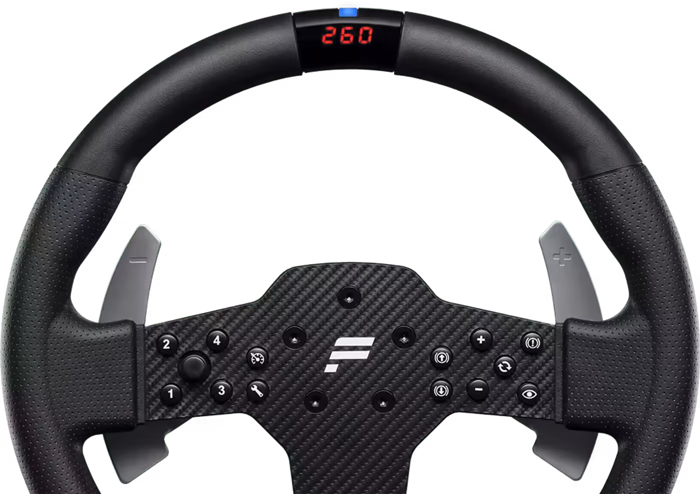 Fanatec CSL Steering Wheel P1 V2 front view