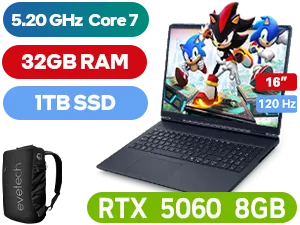 Alienware 16 Aurora AC16250 Intel® Core™ 7 Laptop